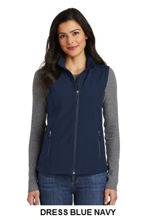 Port Authority Ladies Core Soft Shell Vest.  PORT A.  L325